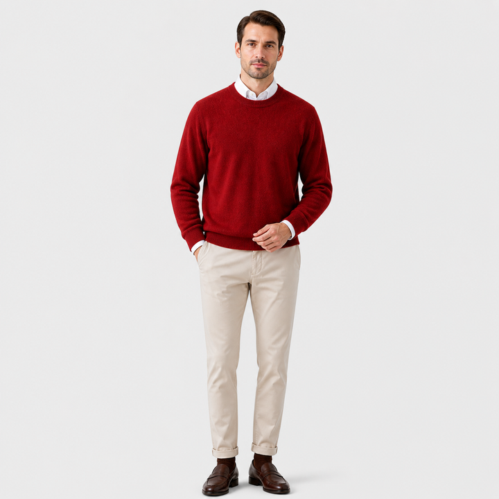 Men’s Heritage Knit Cashmere Sweater