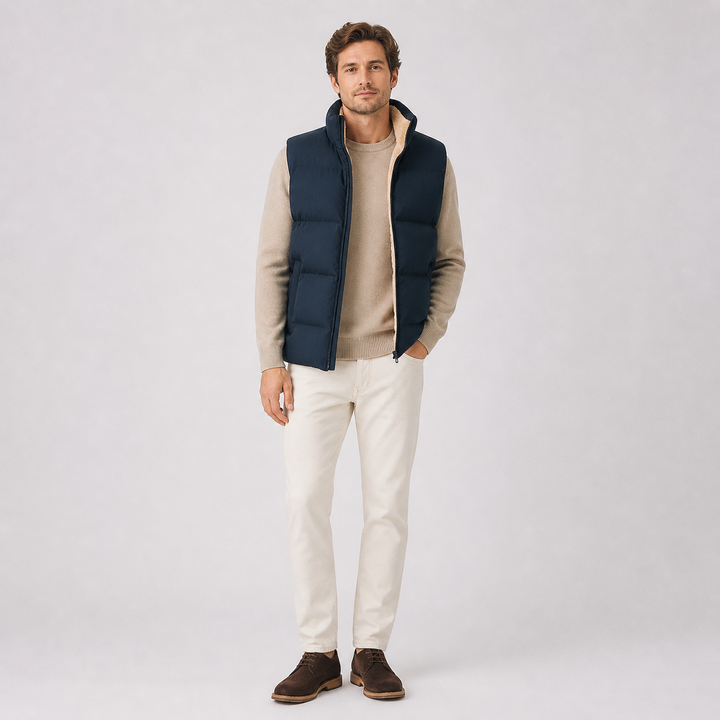 Men’s Lamb Wool Winter Vest