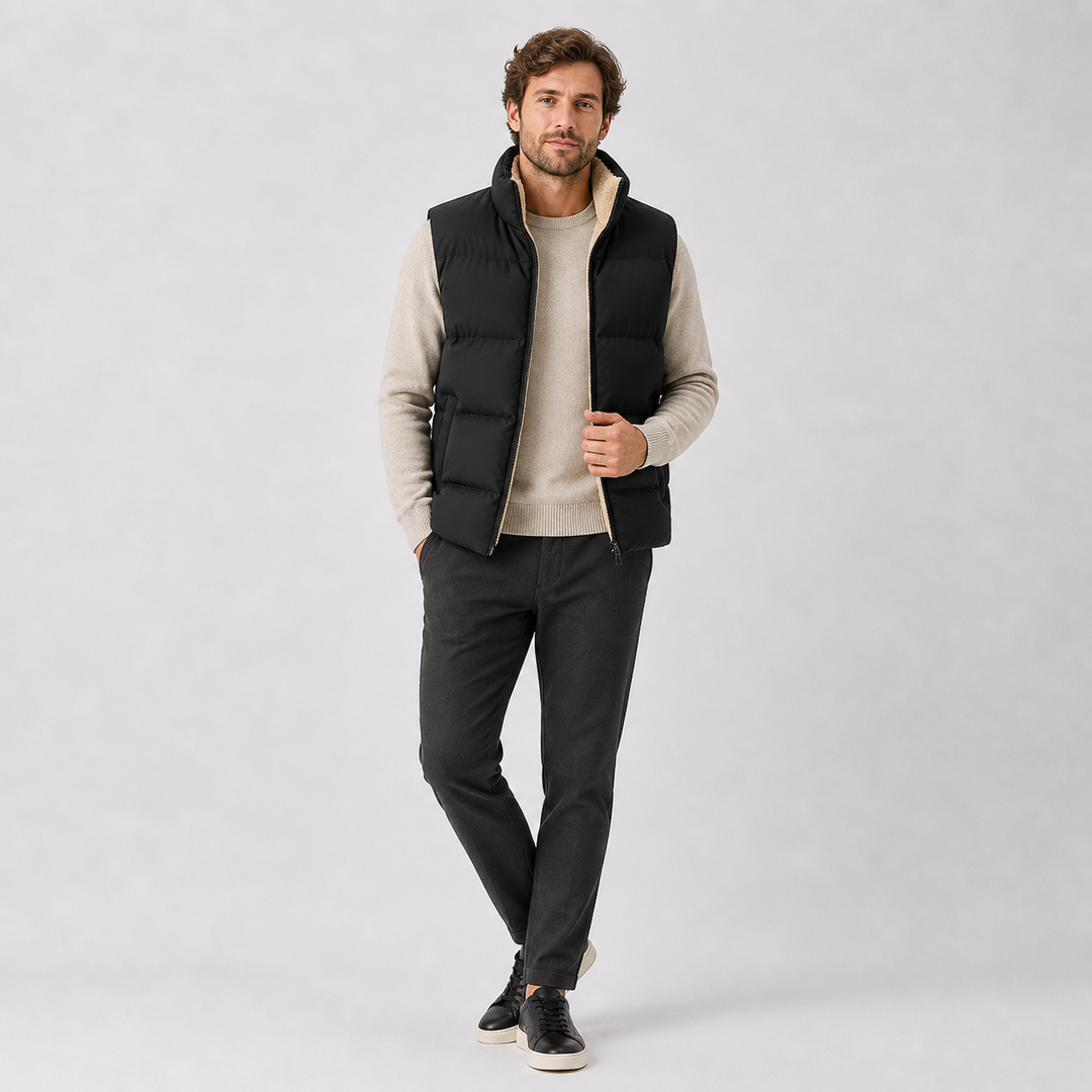 Men’s Lamb Wool Winter Vest