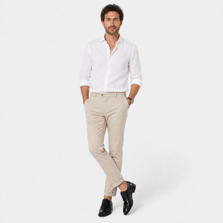 Scarpe classiche da uomo intagliate formali