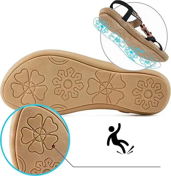 Sandalias de soporte cómodo para mujer
