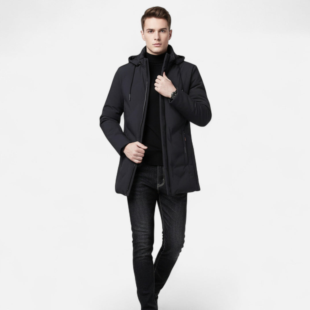 Men’s Heritage Hooded Cotton-Blend Parka