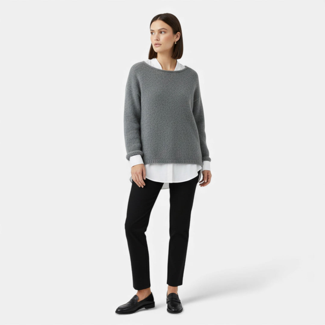 Women’s Off-Shoulder Knit Winter Sweater