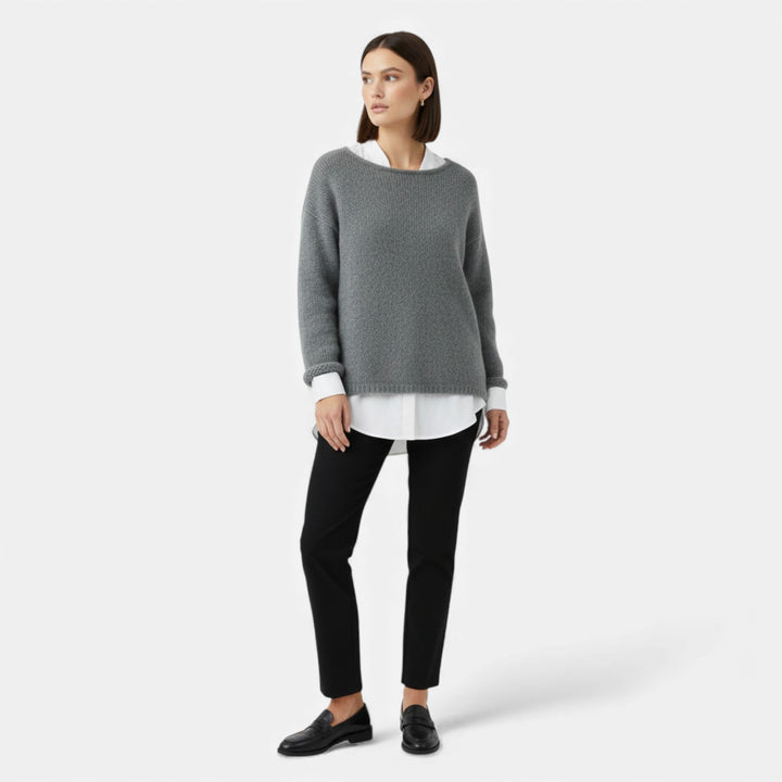 Women’s Off-Shoulder Knit Winter Sweater