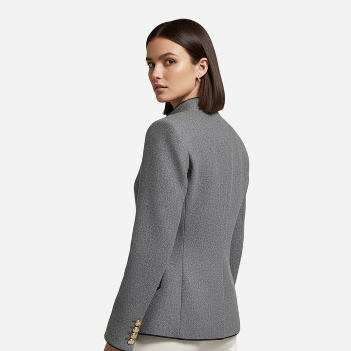 Women’s Double-Breasted Wool Blazer