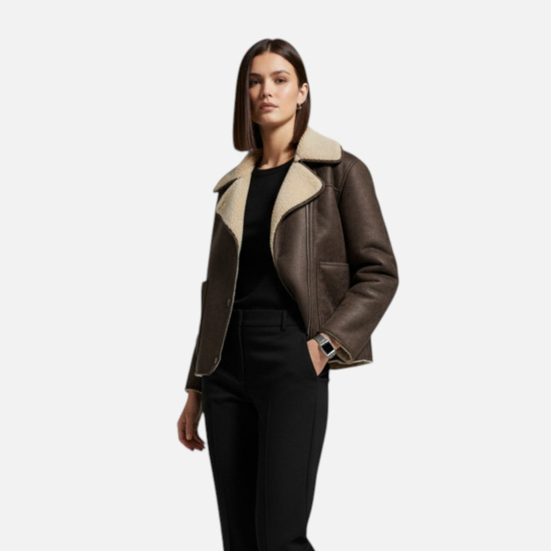Chaqueta de forro polar Heritage para mujer