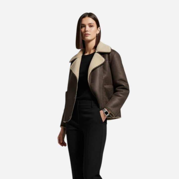 Chaqueta de forro polar Heritage para mujer