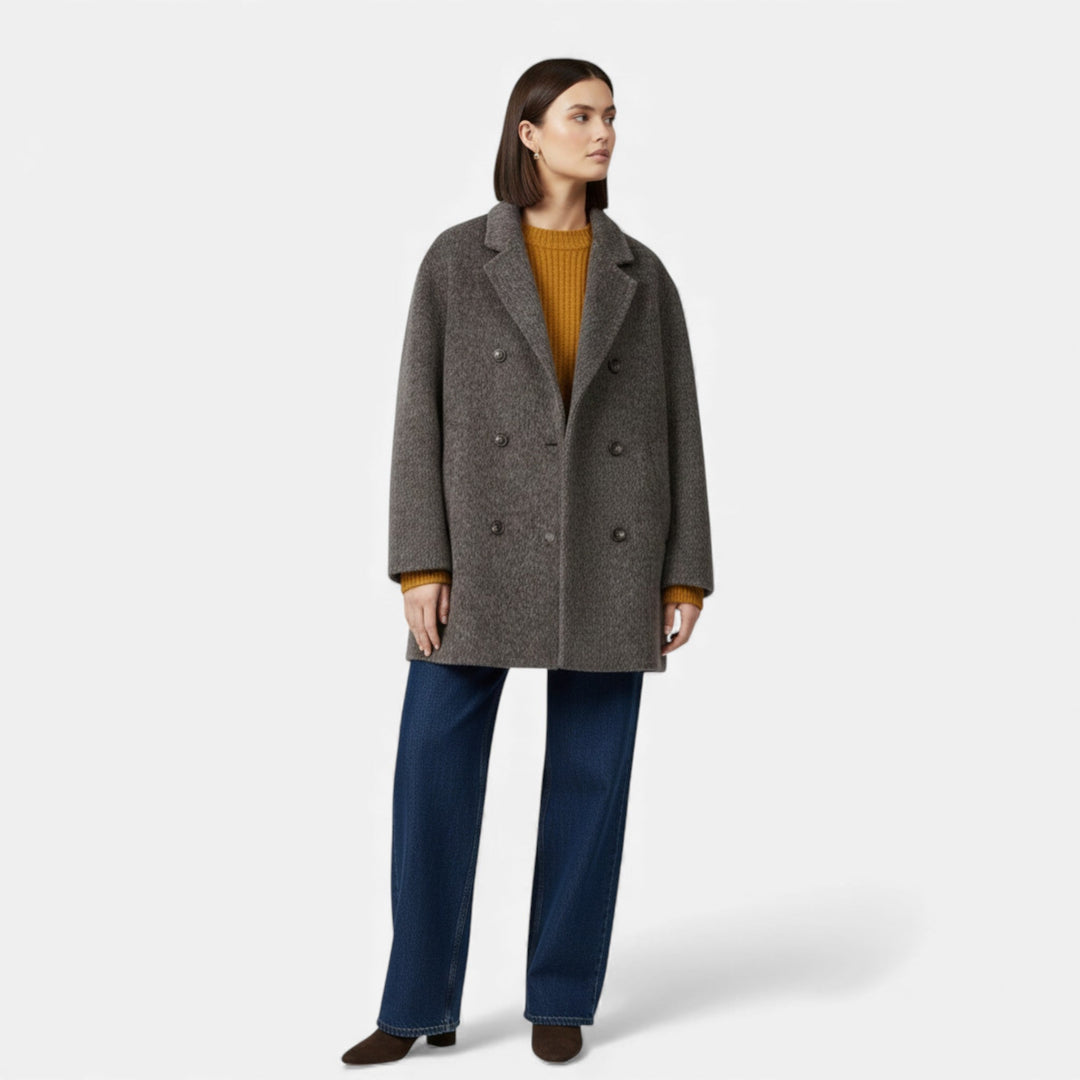 Women’s Classic Wool-Blend Winter Coat