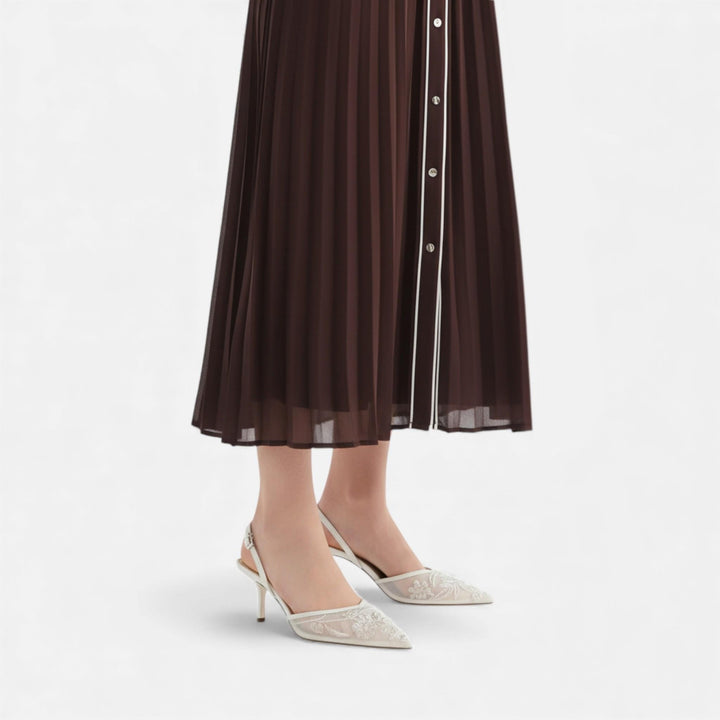 Tacchi in rete da donna