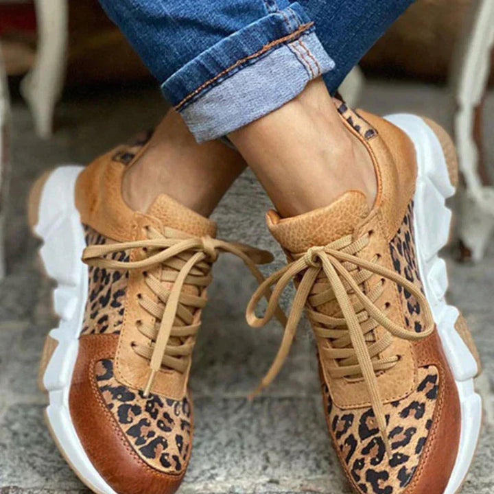 Women’s Leopard Comfort Sneakers