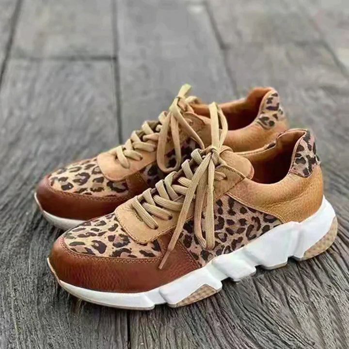 Women’s Leopard Comfort Sneakers