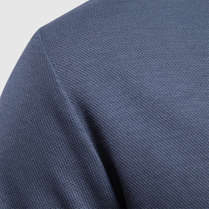 Elegant langærmet polo – herre