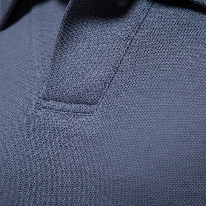 Elegant langærmet polo – herre