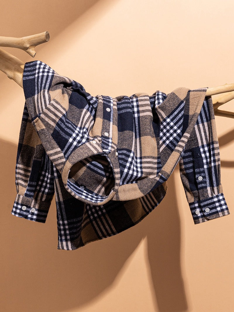 Modern Check Shirt – Men