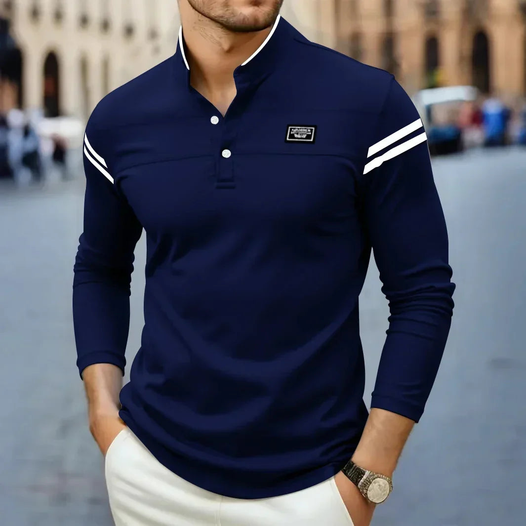 T-shirt moderne à manches longues – Homme