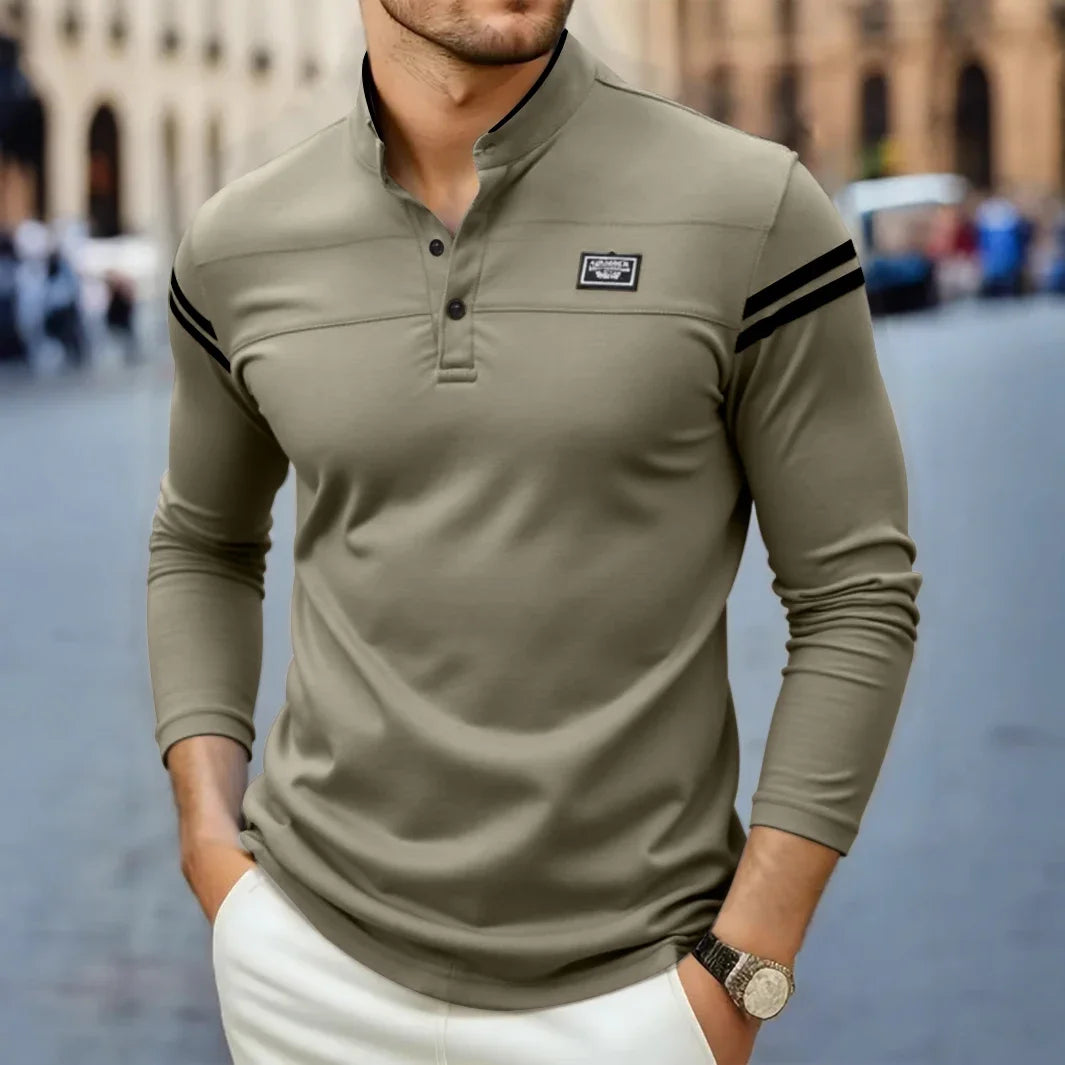 T-shirt moderne à manches longues – Homme