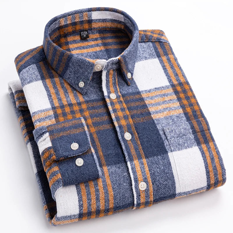 Modern Check Shirt – Men