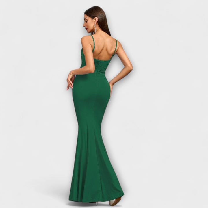 Abito elegante con volant