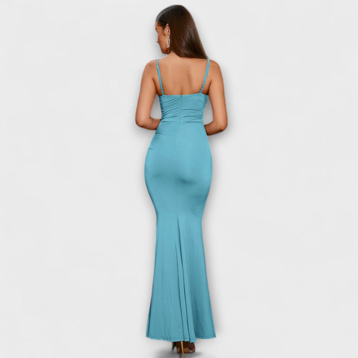 Abito elegante con volant