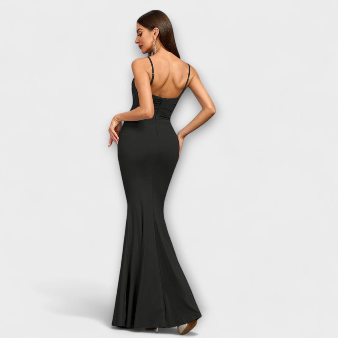 Abito elegante con volant