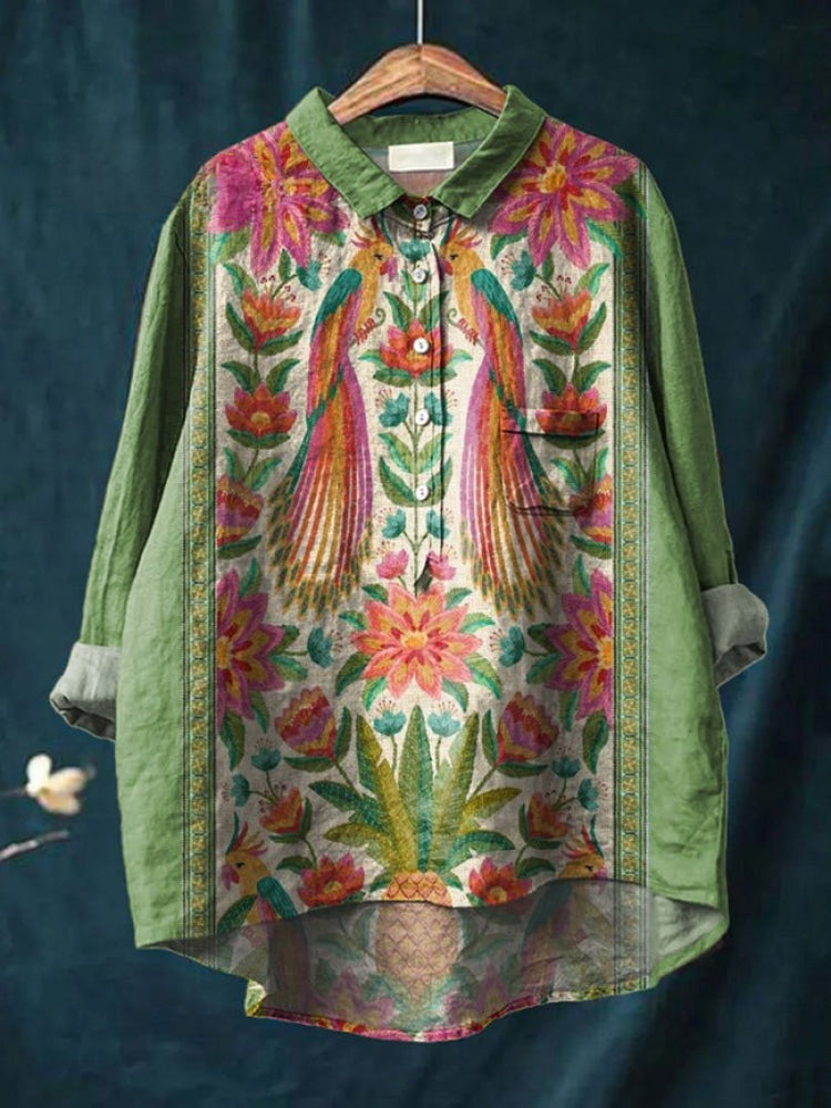 Vibrant Floral Shirt