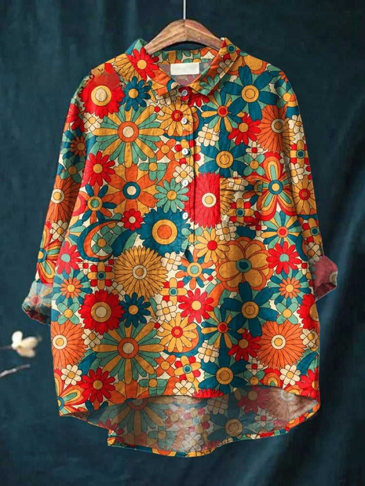 Vibrant Floral Shirt