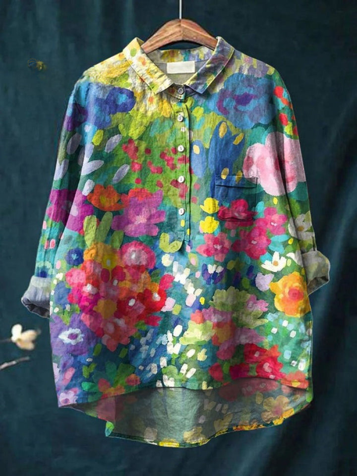 Vibrant Floral Shirt