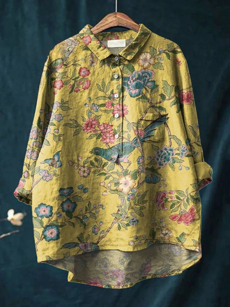 Vibrant Floral Shirt