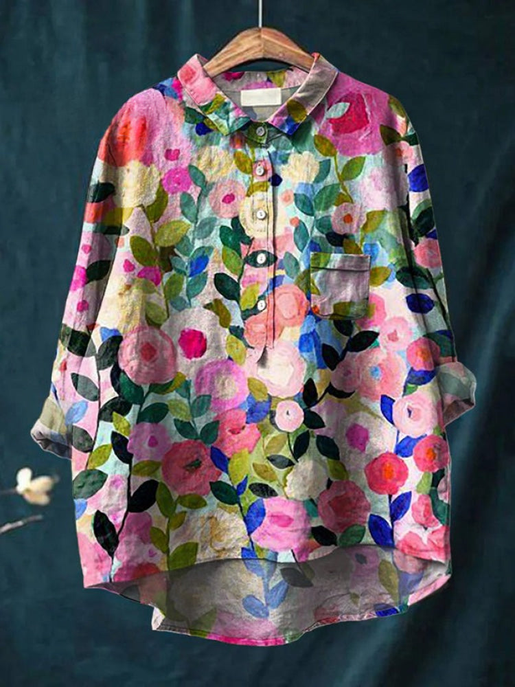Vibrant Floral Shirt