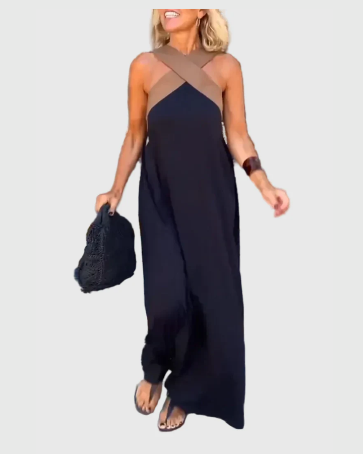 Abito lungo fluente ed elegante