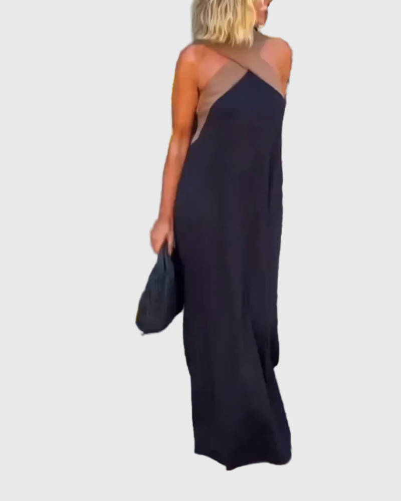Abito lungo fluente ed elegante
