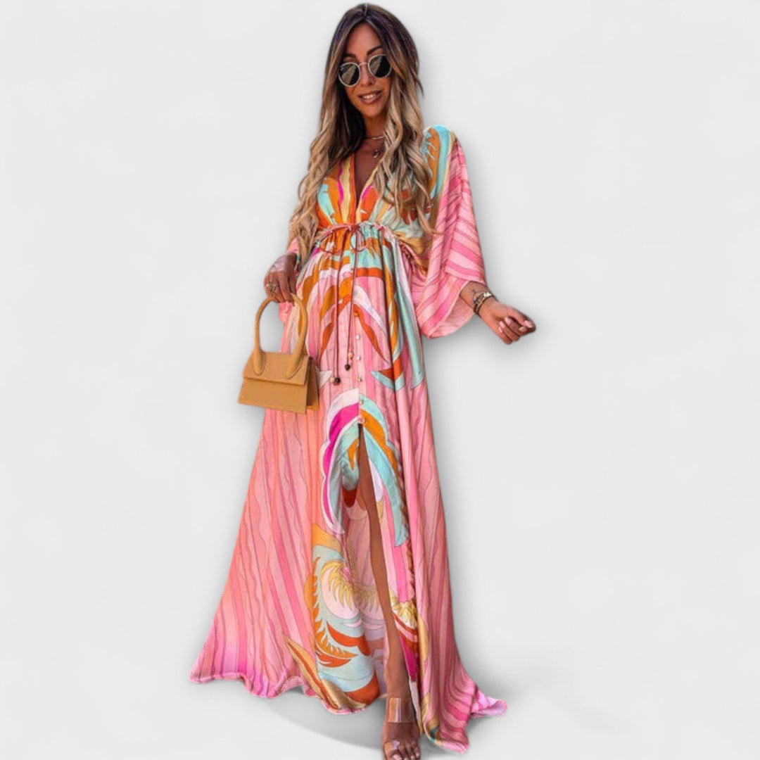 Vestito Colorato Elegante