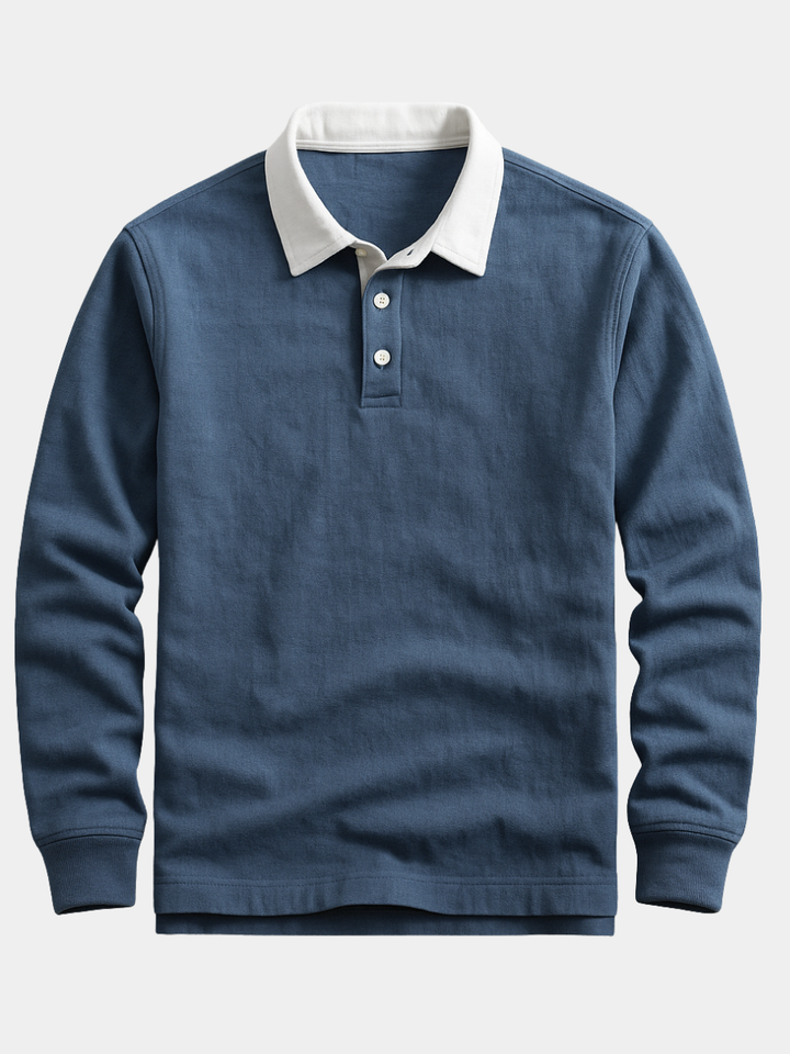 Strikket Polo – Herre