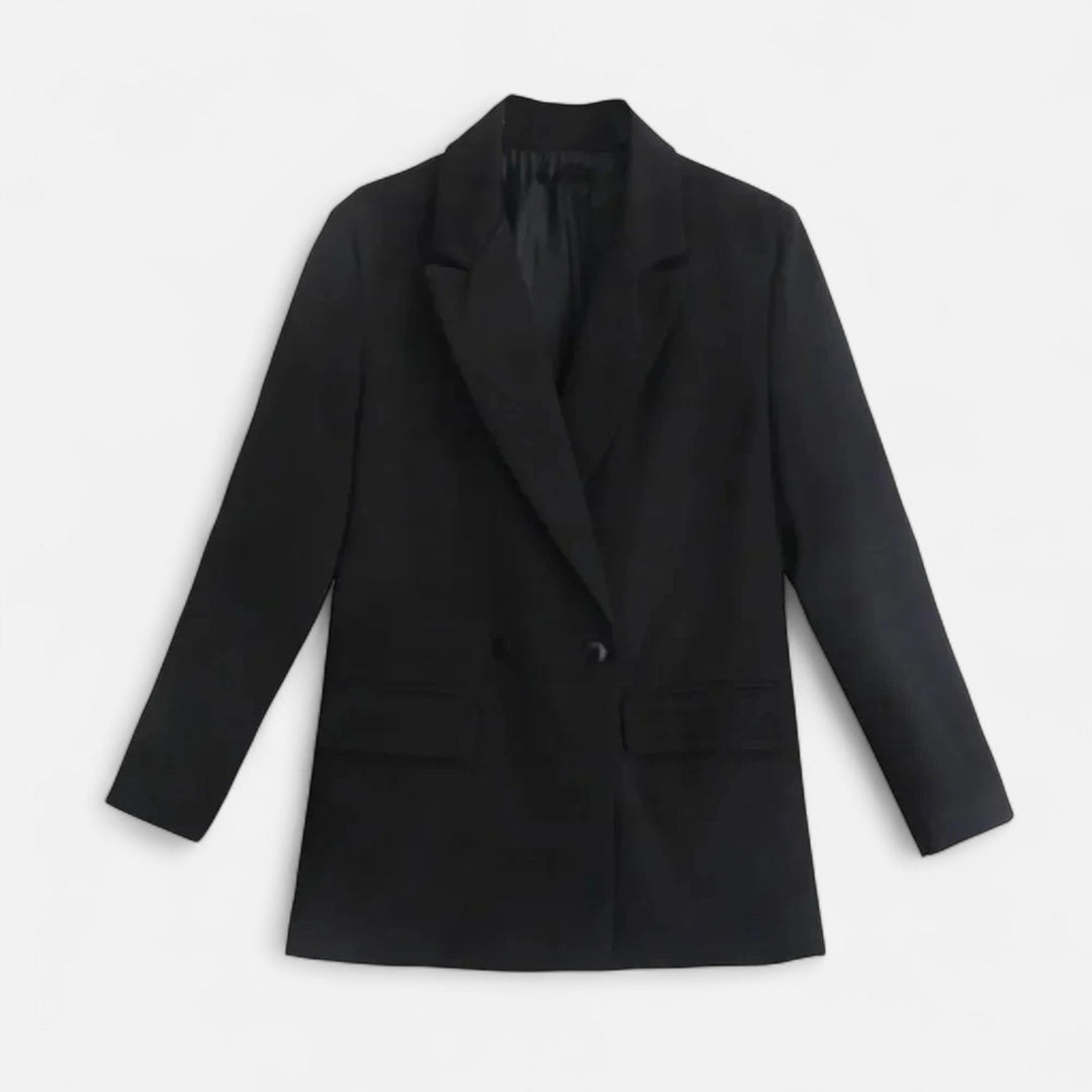 Dame dobbeltradet vintage blazer