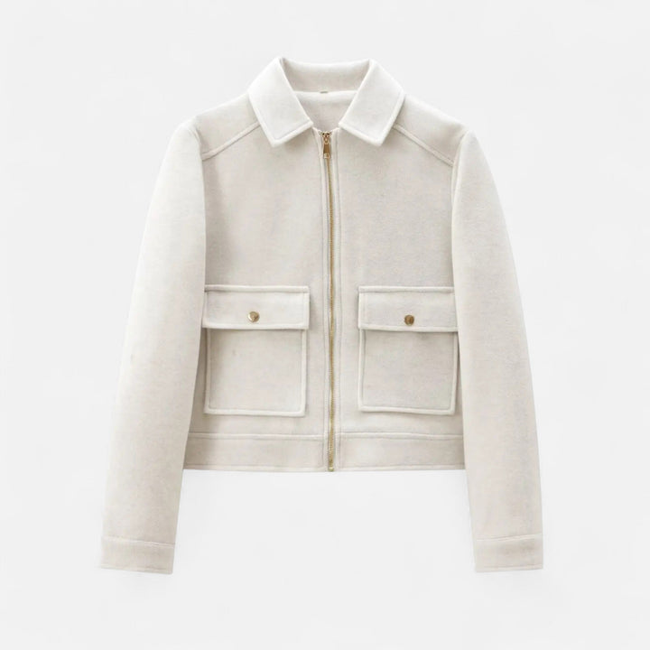 Chaqueta de Invierno Elegante para Mujer con Cierre Relámpago