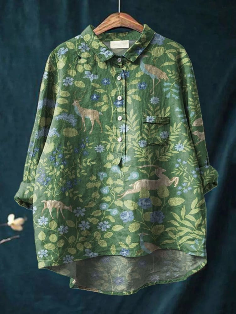 Camicia Foresta Floreale