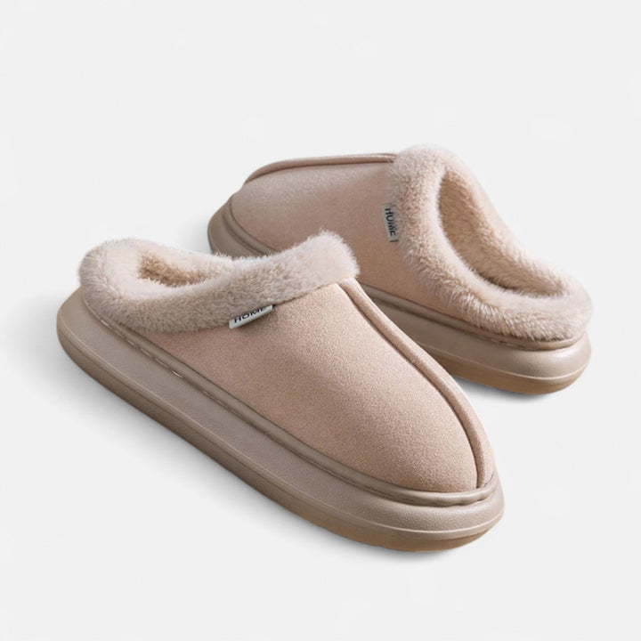 Women’s Plush Platform Slippers