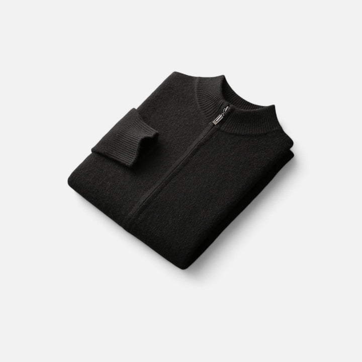 Men’s Merino Wool Zip Sweater