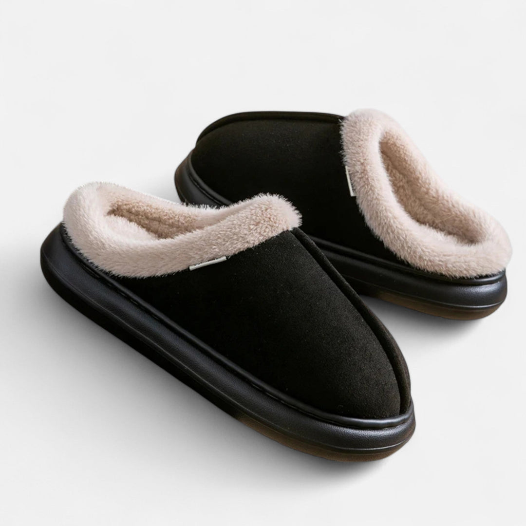 Women’s Plush Platform Slippers