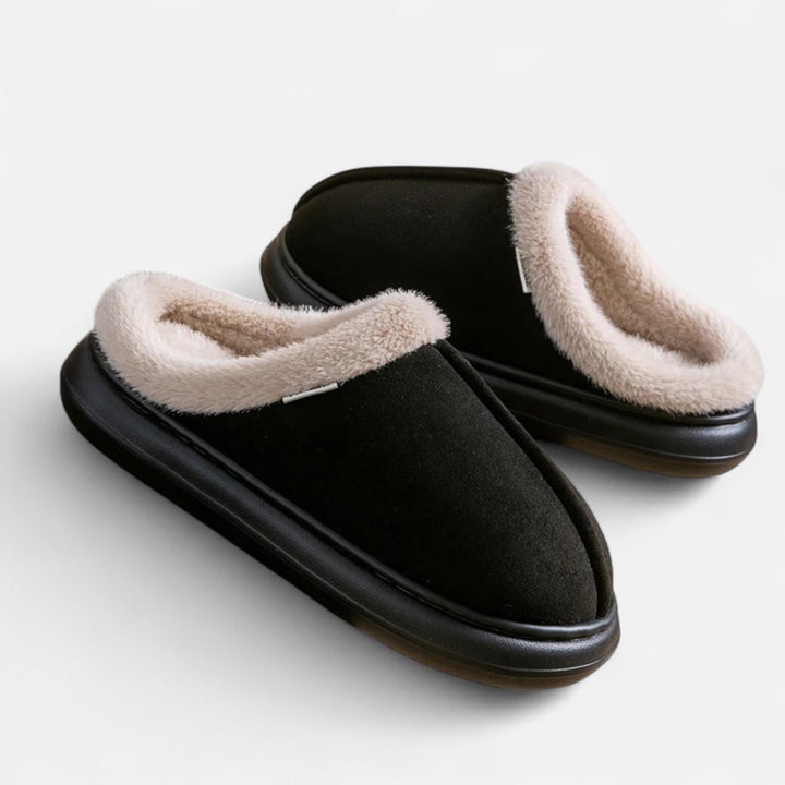 Women’s Plush Platform Slippers