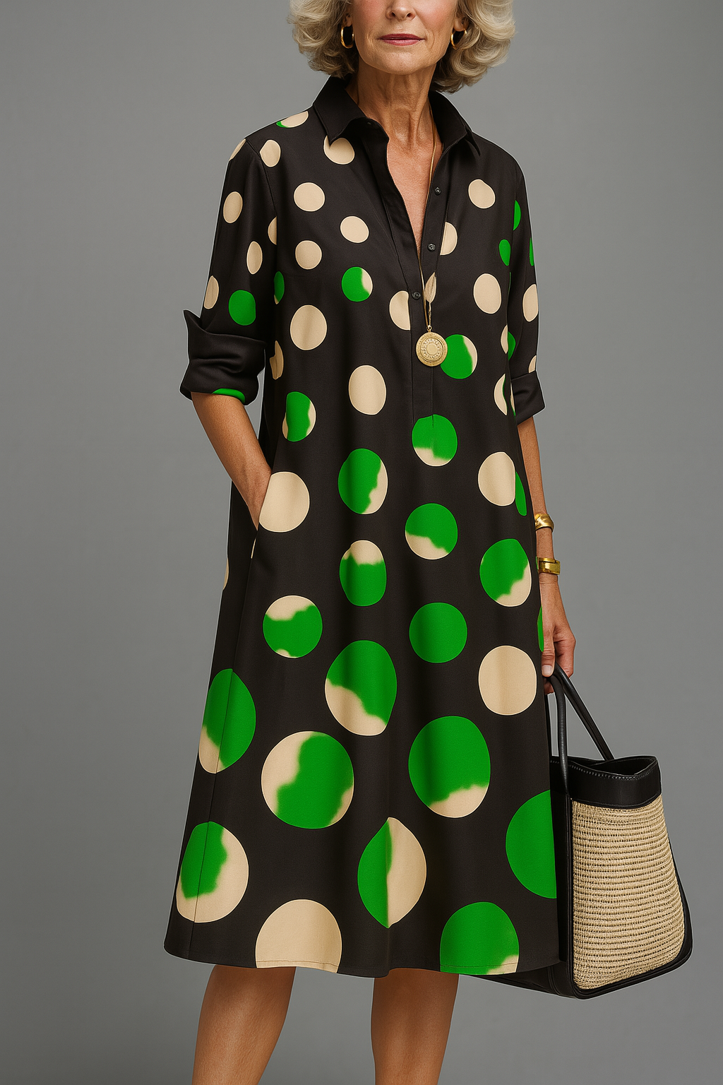 Rochie midi clasică