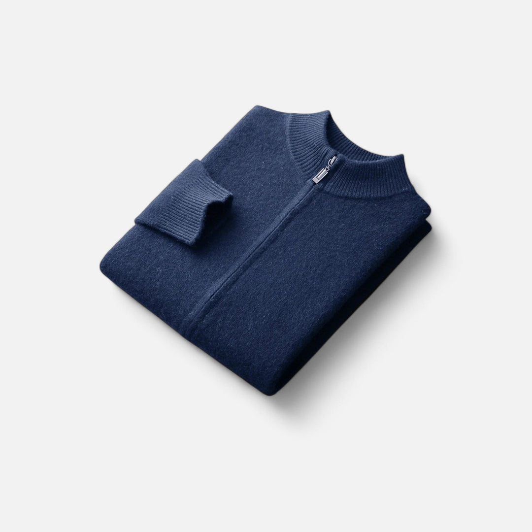 Men’s Merino Wool Zip Sweater
