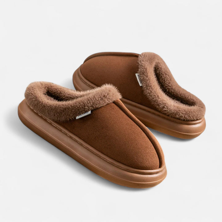 Women’s Plush Platform Slippers