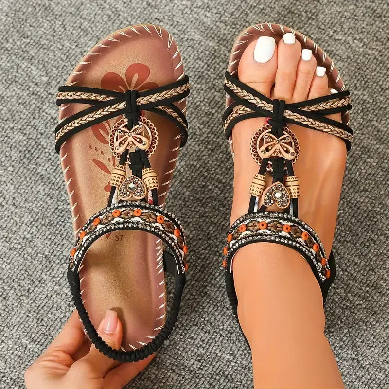 Sandalias de soporte cómodo para mujer