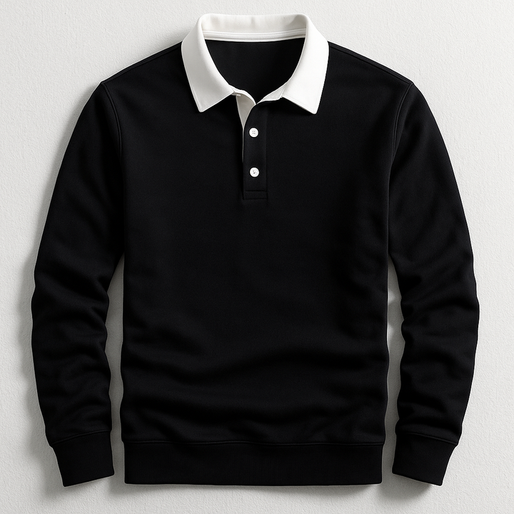 Strikket Polo – Herre