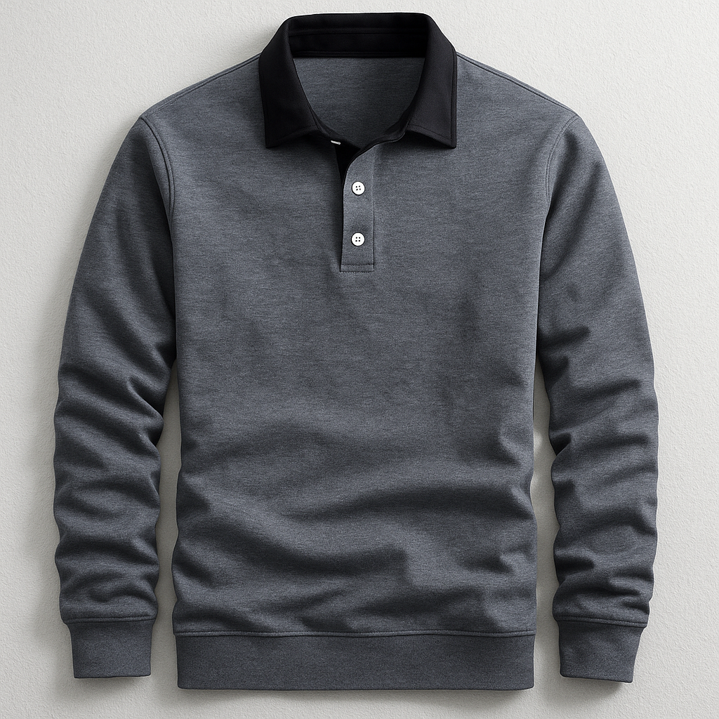 Strikket Polo – Herre