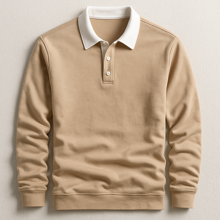 Strikket Polo – Herre