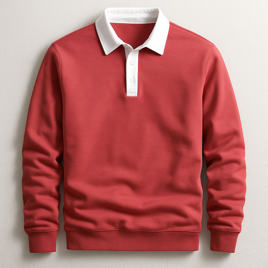Strikket Polo – Herre