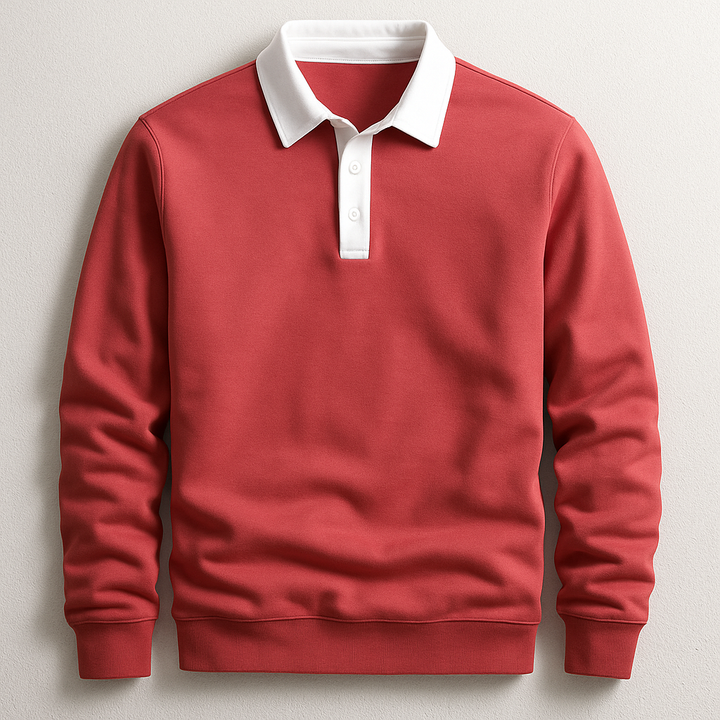 Strikket Polo – Herre