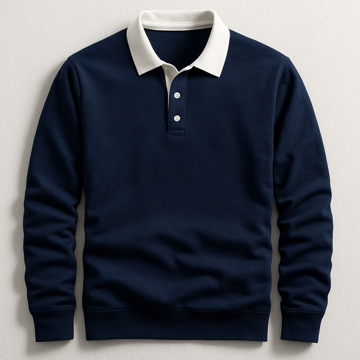 Strikket Polo – Herre